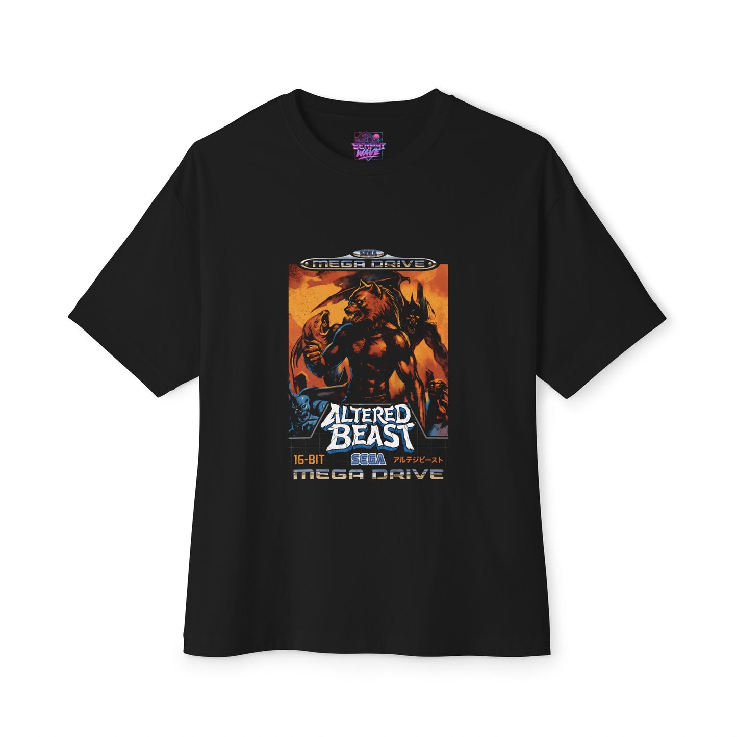 Altered Beast Werewolf Gaming Graphic Tee Premium Oversized Unisex T-Shirt