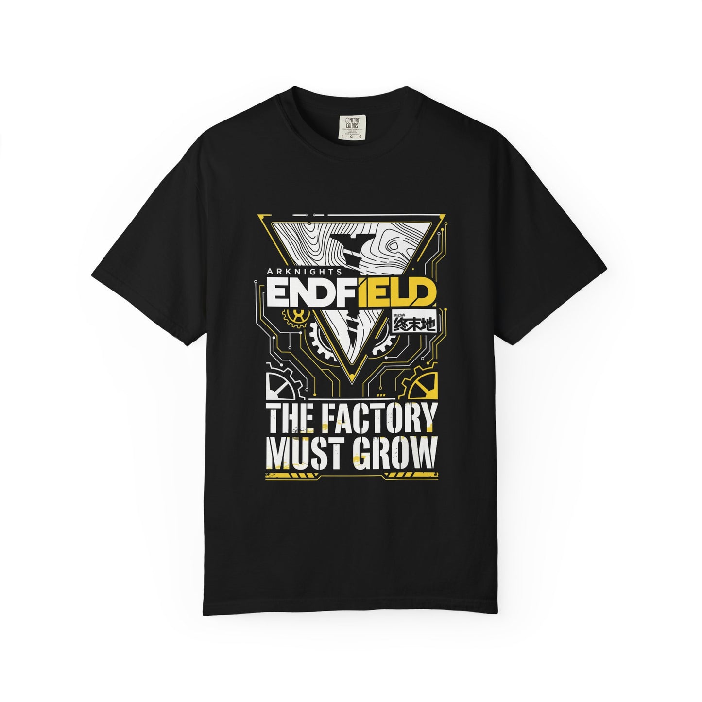 Arknights Endfield The Factory Must Grow Meme Factory Expansion Automation Endless Build Premium T-Shirt