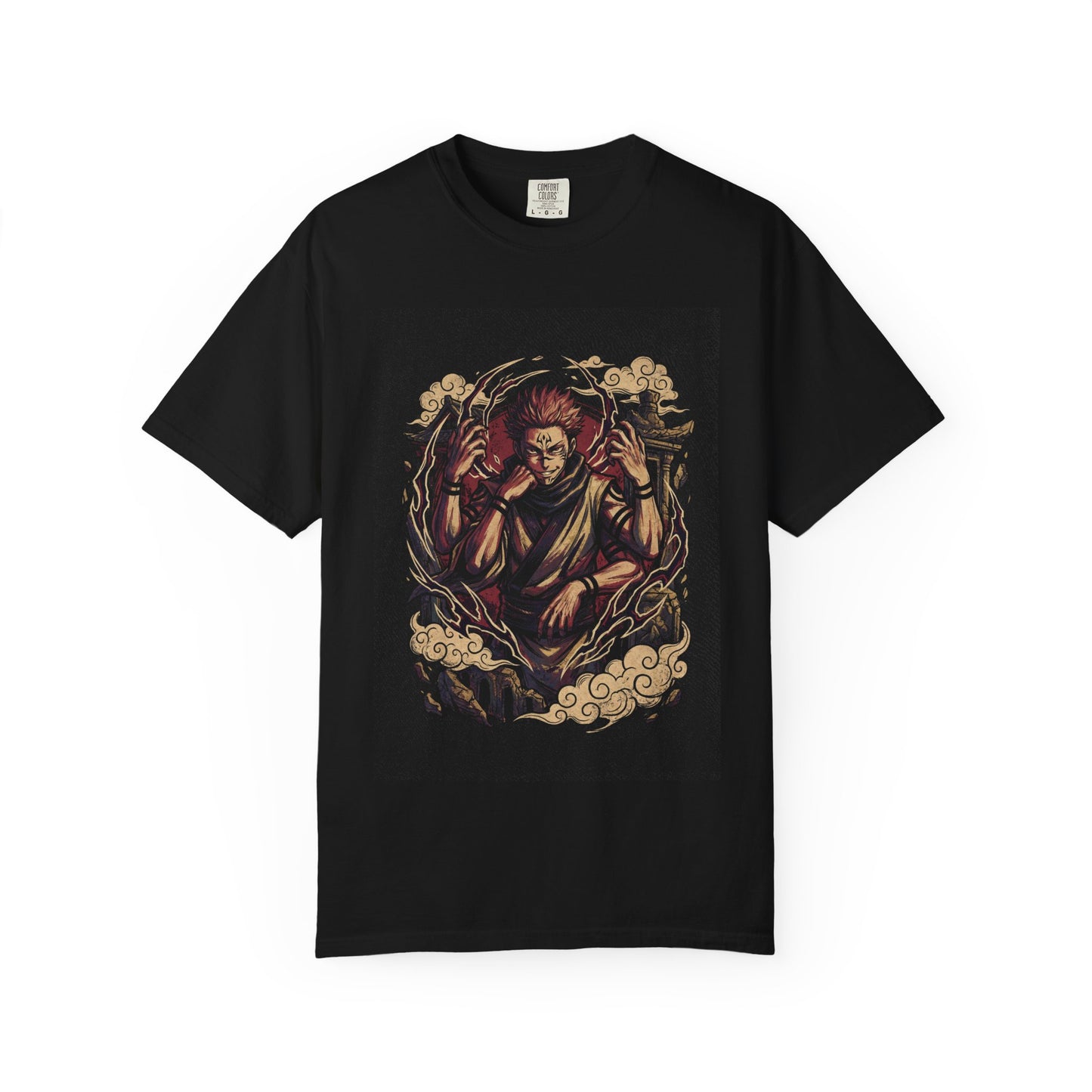Jujutsu Kaisen Ryomen Sukuna King of Curses Four Arms Iconic Design Premium T-Shirt