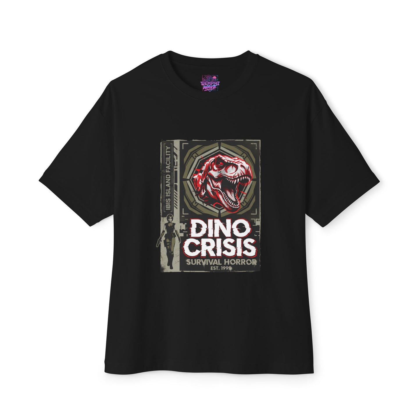 Dino Crisis: Pteranodon & Compsognathus Threats Premium Oversized Unisex T-Shirt