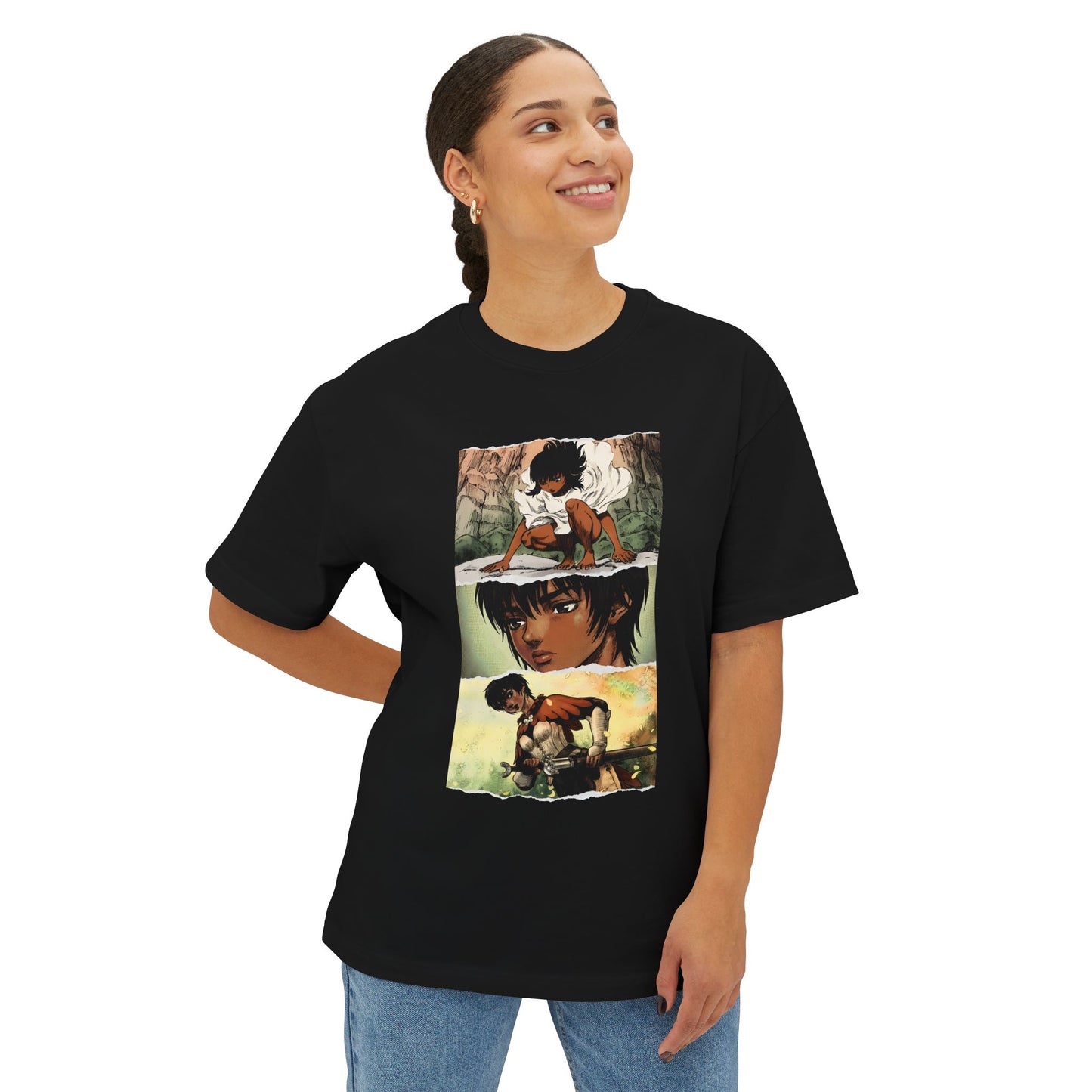 Yasutora Sado Bleach Anime Illustration Streetwear Shirt - Oversized Premium Tee