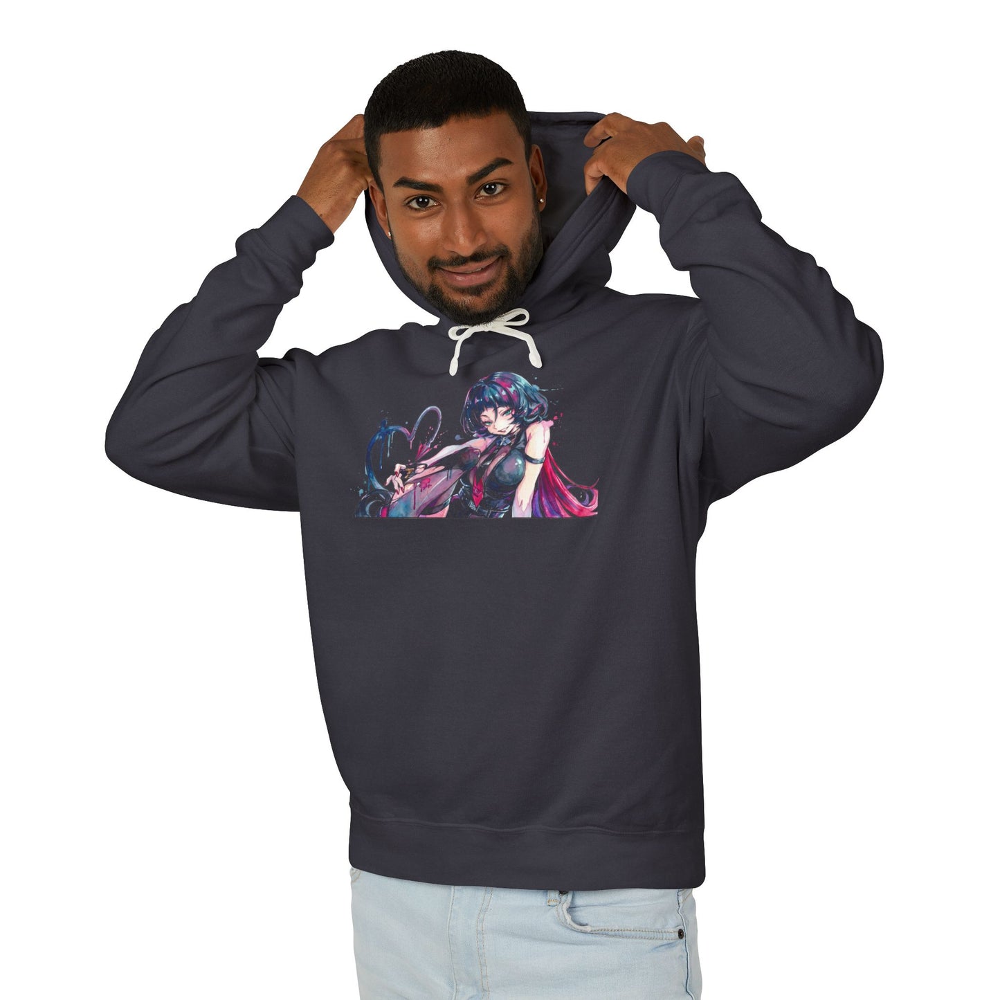 Jane Doe ZZZ Fanged Metal Build Unisex Premium Hoodie