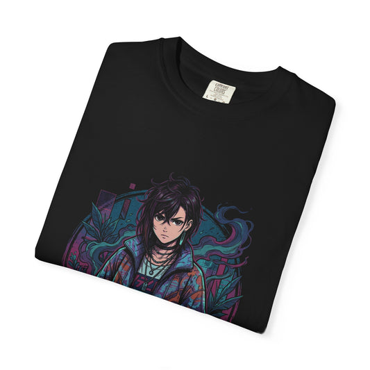Momo Ayase Dandadan Spirit Medium Pink Hair Icon Premium T-Shirt