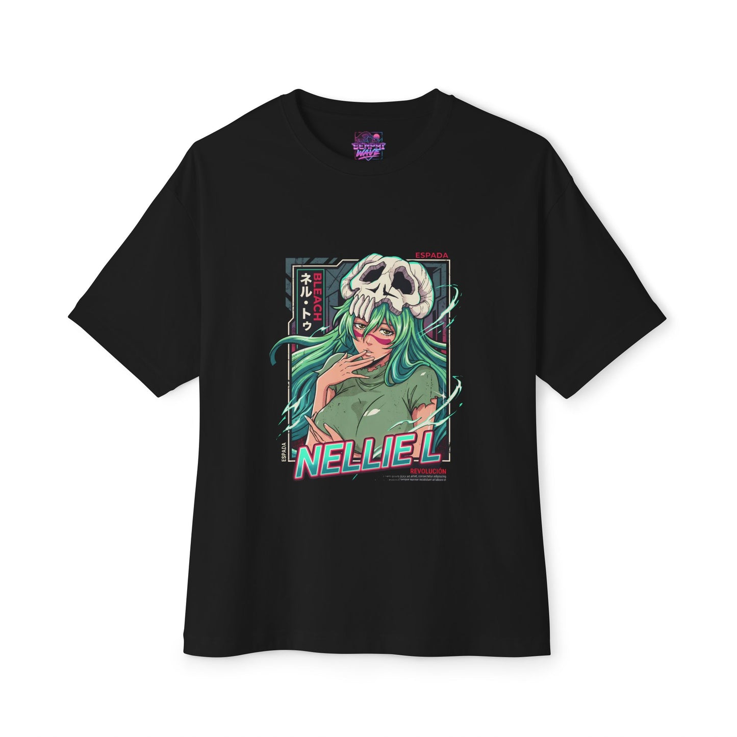 Nelliel Tu Odelschwanck: Broken Mask Horns Icon Premium Oversized Unisex T-Shirt