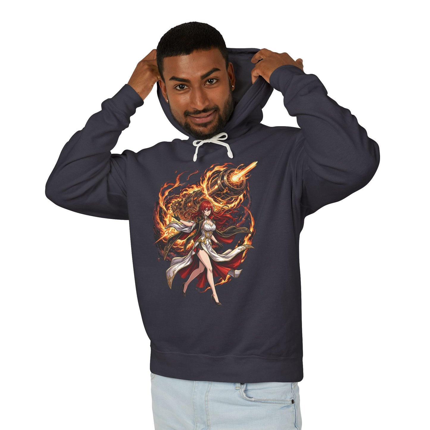 Honkai Star Rail Himeko Astral Express Navigator Fan Art Unisex Premium Hoodie