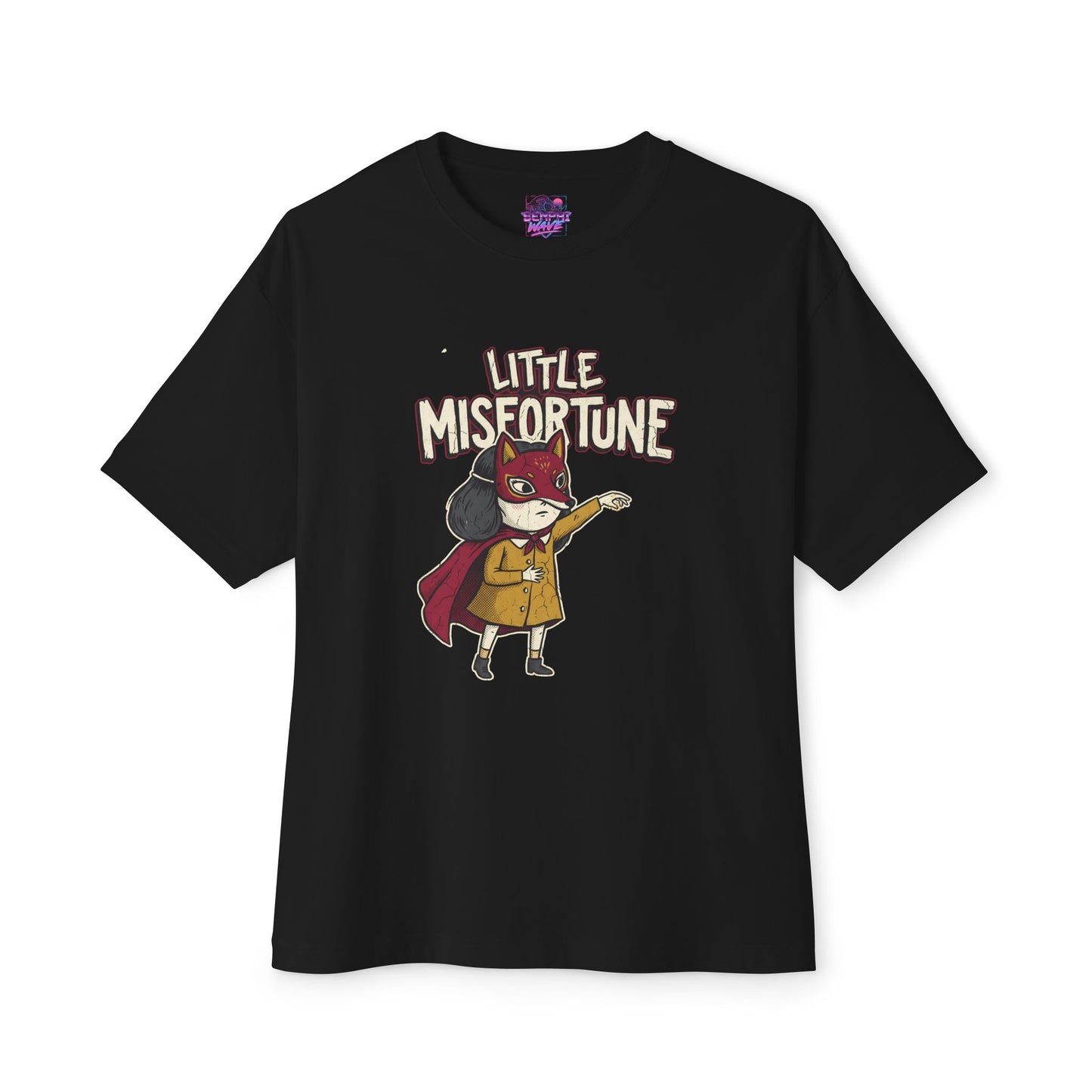 Little Misfortune: Benjamin Fox Protector of Misfortune Premium Oversized Unisex T-Shirt