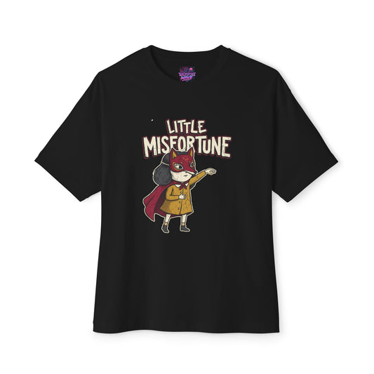 Little Misfortune: Benjamin Fox Protector of Misfortune Premium Oversized Unisex T-Shirt