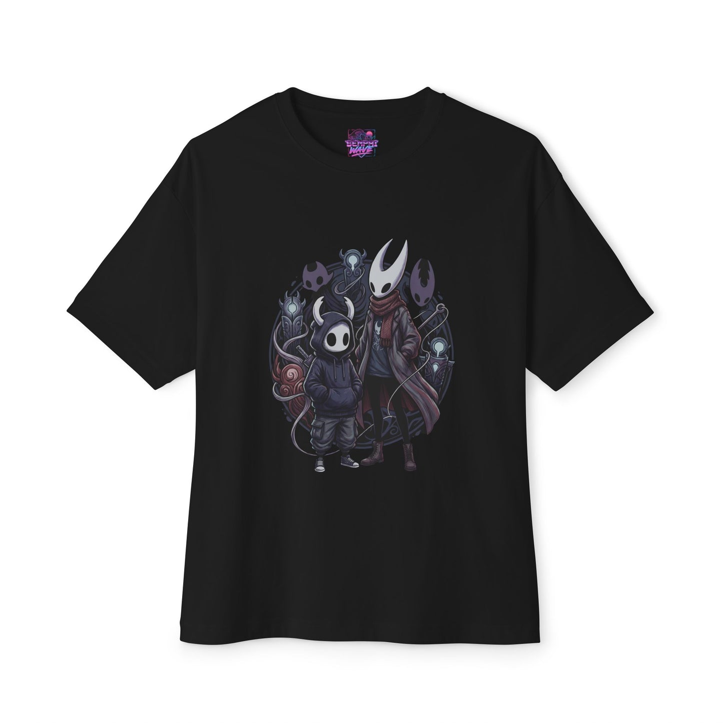 Hollow Knight Ghost: Urban Drip with Nail Weapon Premium Oversized Unisex T-Shirt