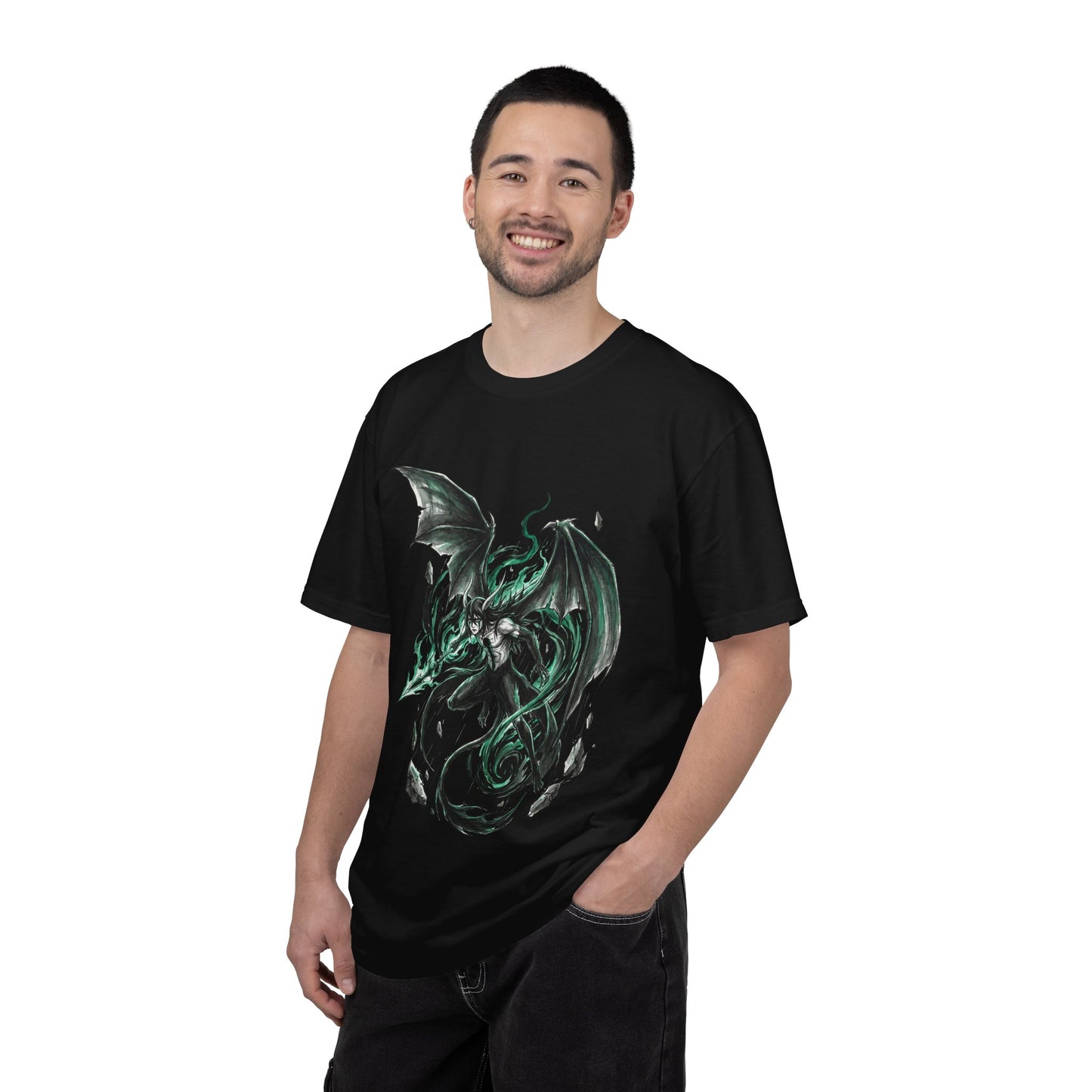 Bleach Ulquiorra Cifer Melancholic Arrancar Illustration Premium T-Shirt