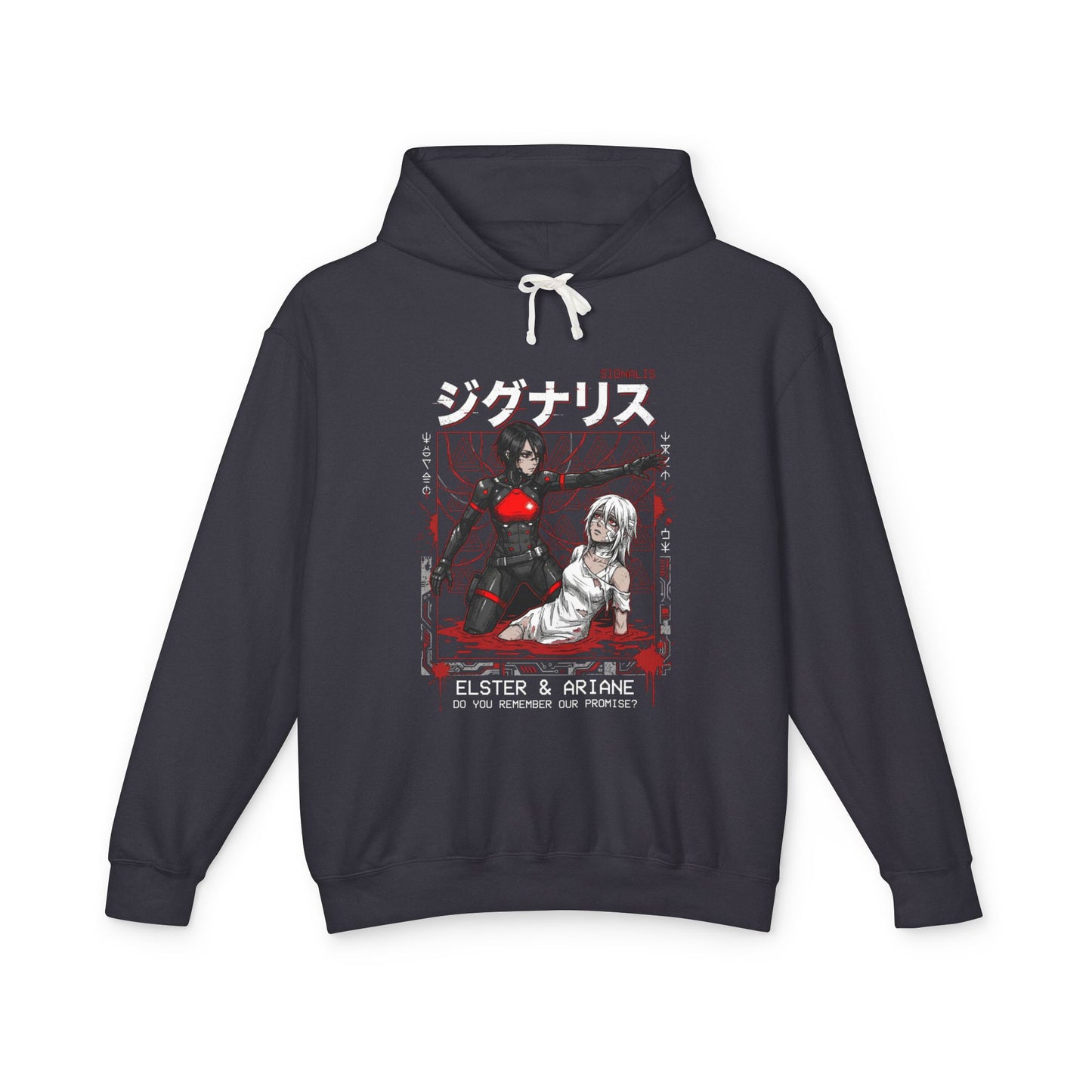 Signalis Melancholic Mystery Dense Atmosphere Horror Icon Unisex Premium Hoodie
