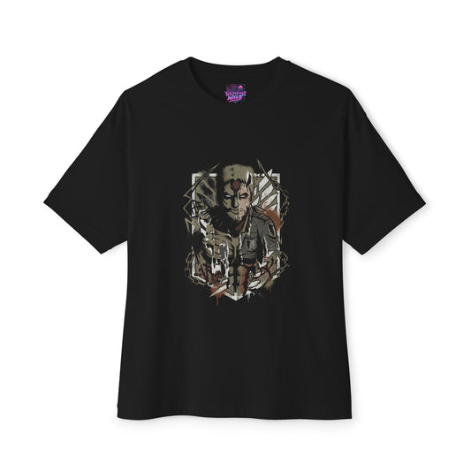 Attack on Titan Reiner Braun Anime Manga Graphic Tee Premium Oversized Unisex T-Shirt