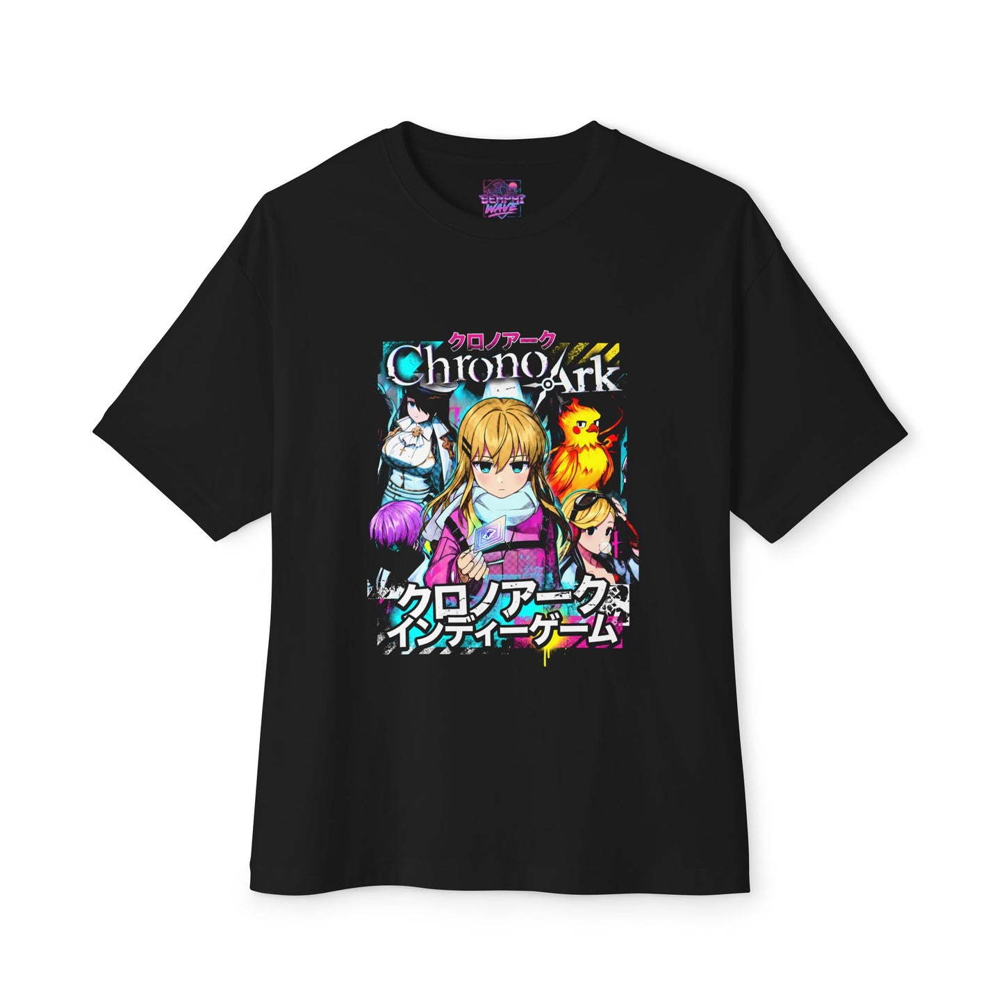 Chrono Ark Cast Anime Gaming Graphic Tee Premium Oversized Unisex T-Shirt