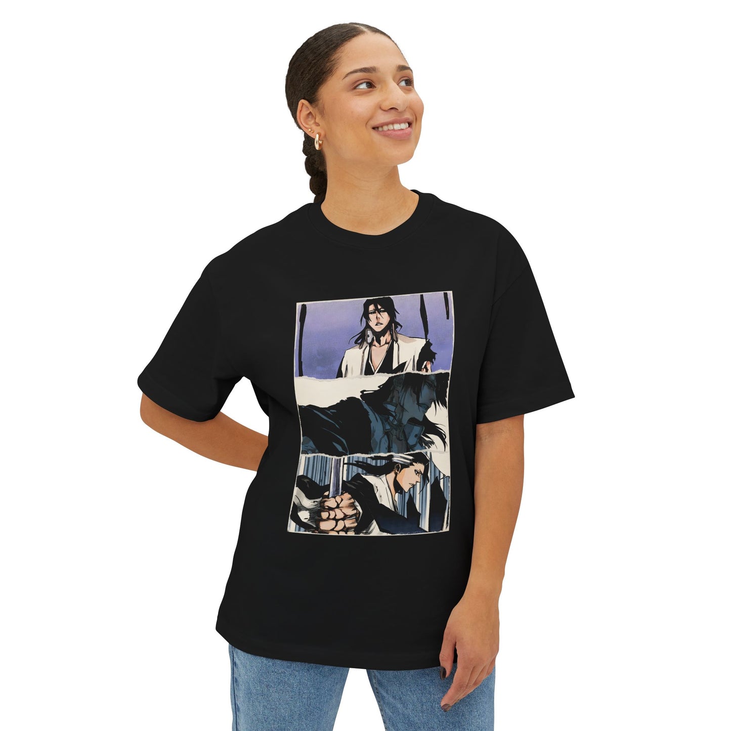Sosuke Aizen Bleach Anime Manga Collage Graphic Tee