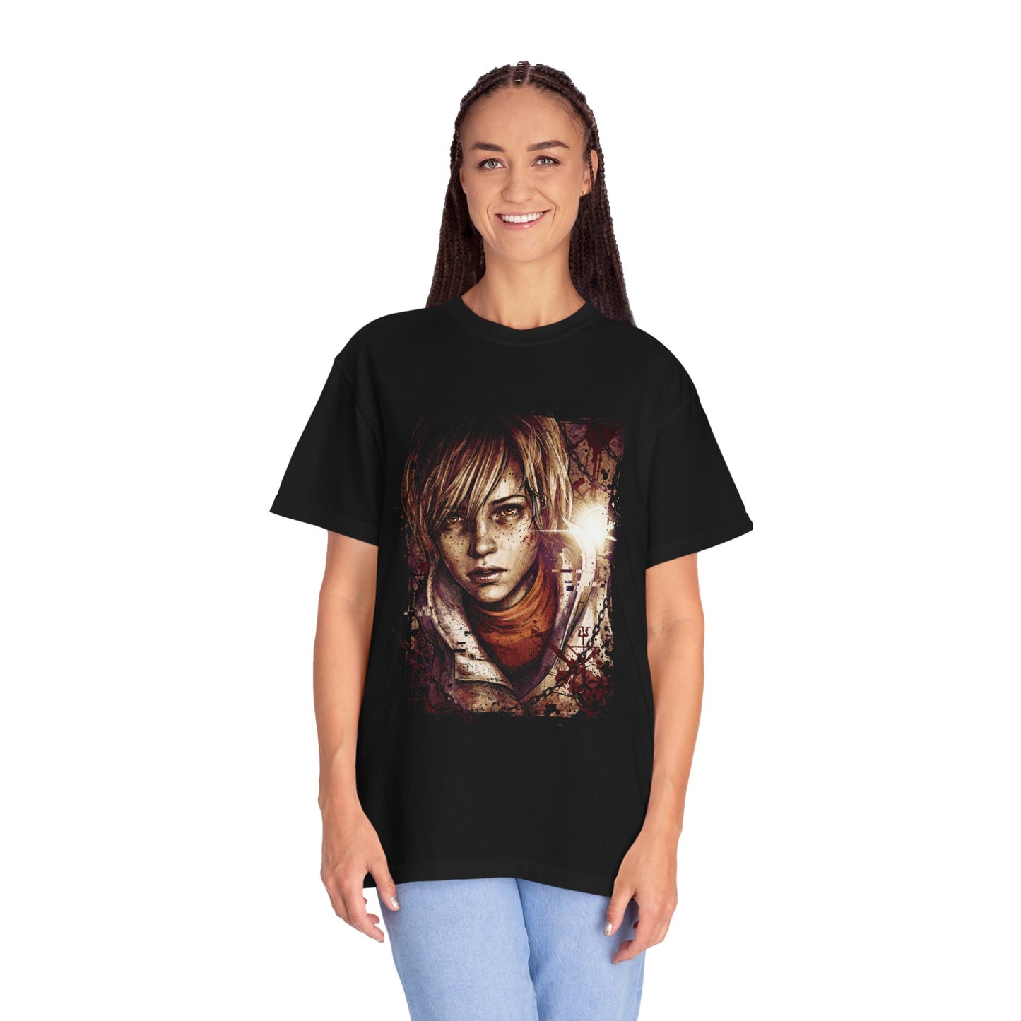 Silent Hill Heather Mason SH3 Otherworld Horror Aesthetic Premium T-Shirt