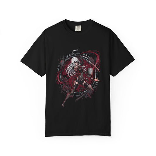 NieR Automata 2B Vaporwave Cyberpunk Retro Design Premium T-Shirt