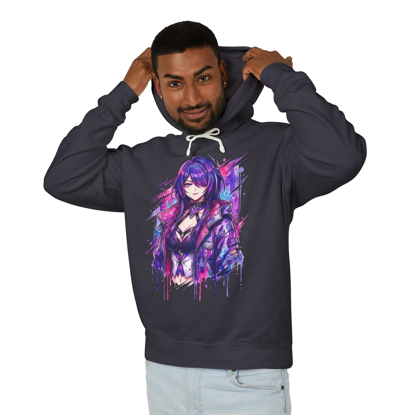 Honkai Star Rail Acheron Galaxy Ranger Mysterious Beauty Art Unisex Premium Hoodie