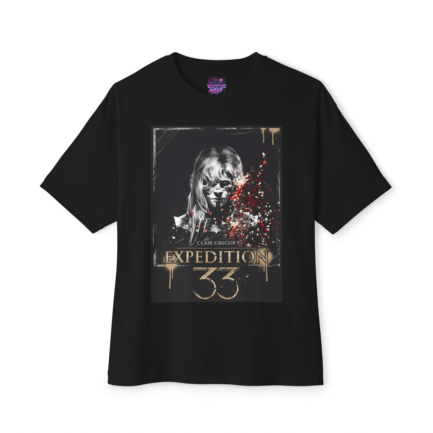 Clair Obscur Expedition 33: Heartbreaking Soundtrack RPG Premium Oversized Unisex T-Shirt