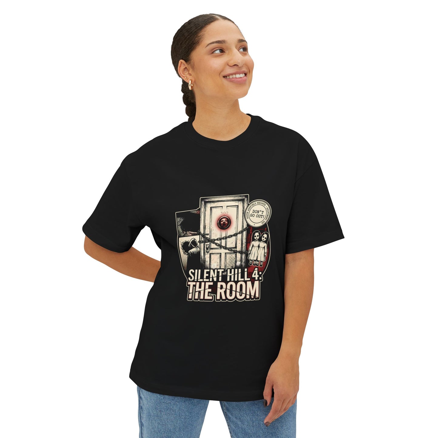 Silent Hill 4: Room 302 Otherworld Portal Premium Oversized Unisex T-Shirt