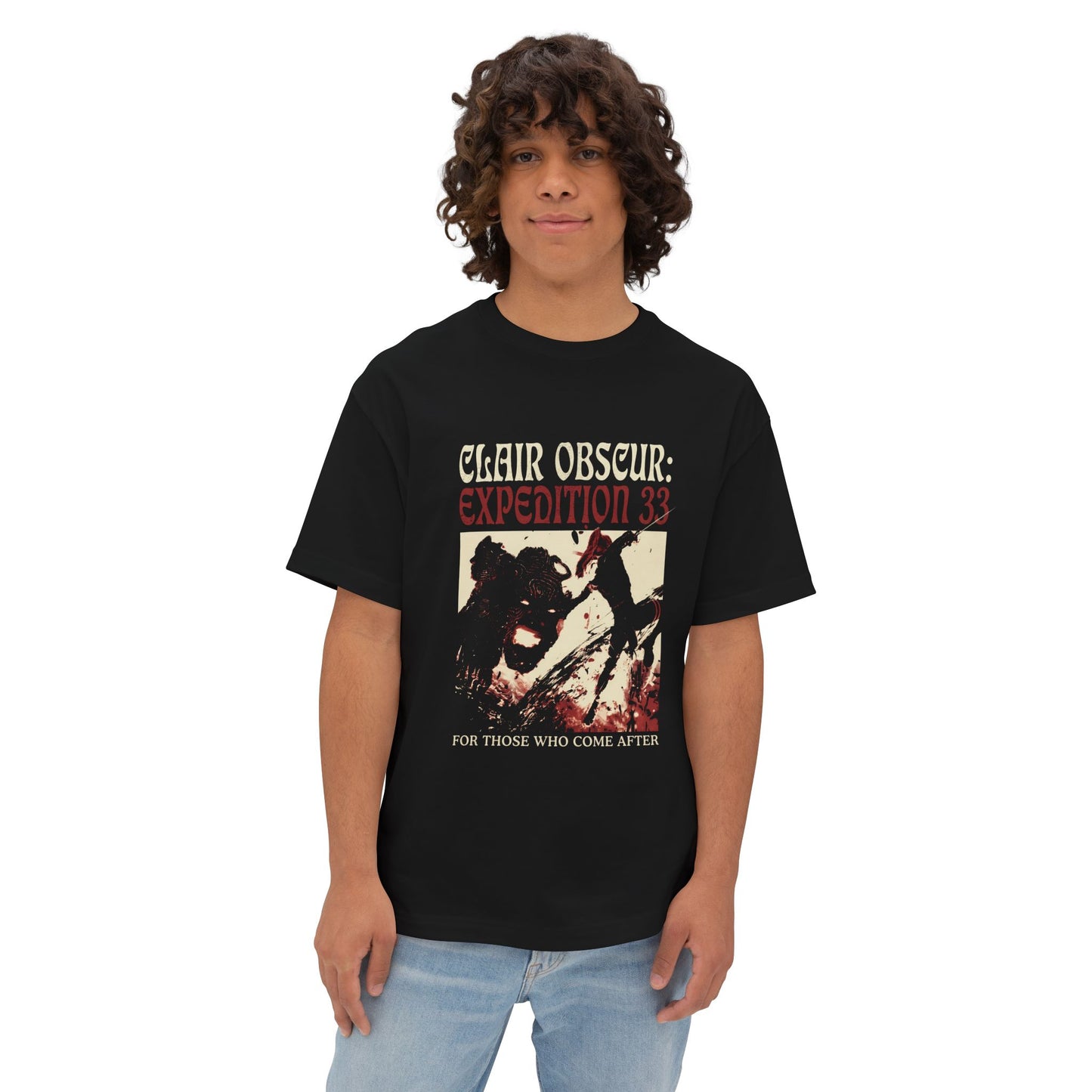 Clair Obscur Expedition 33: Streetwear Premium Oversized Unisex T-Shirt
