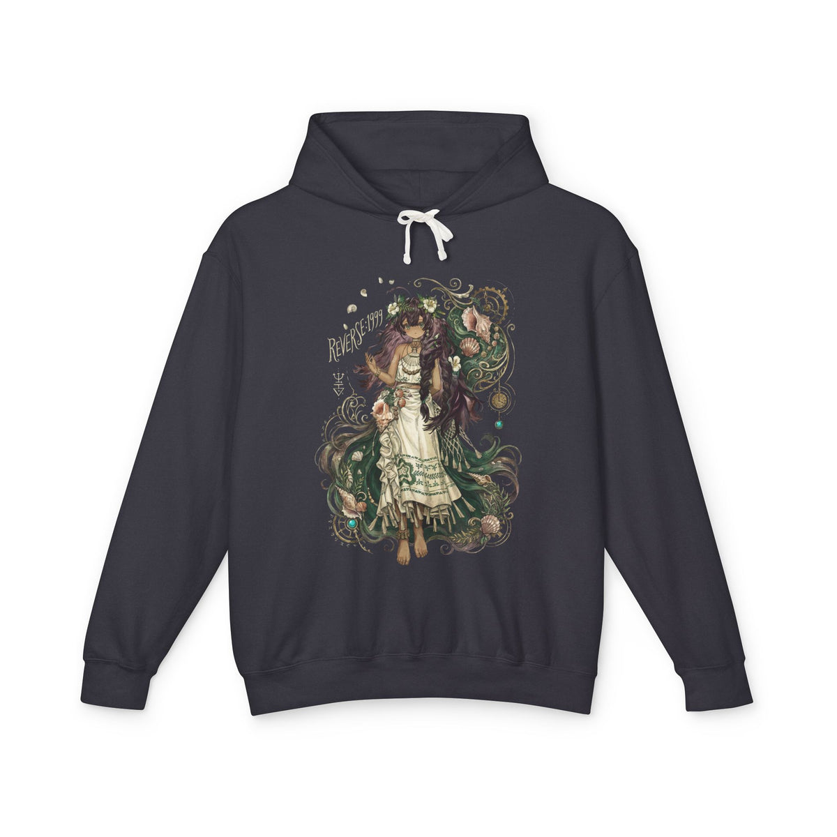 Reverse 1999 Fatutu Island Gown Seashells Fan Art Hoodie