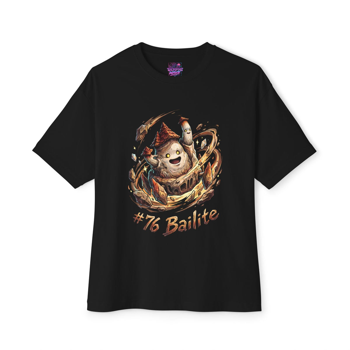 Bailite Aniimo Elemental Burst Creature Art - Oversized Premium Tee