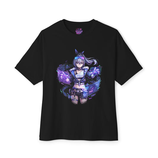 Silver Wolf Honkai Star Rail: Implant Bug Master Premium Oversized Unisex T-Shirt