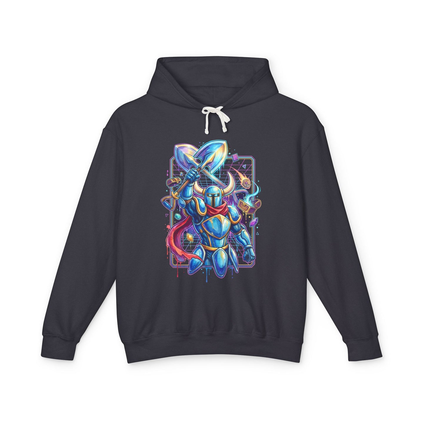 Shovel Knight Vaporwave Aesthetic Retro Design Unisex Premium Hoodie