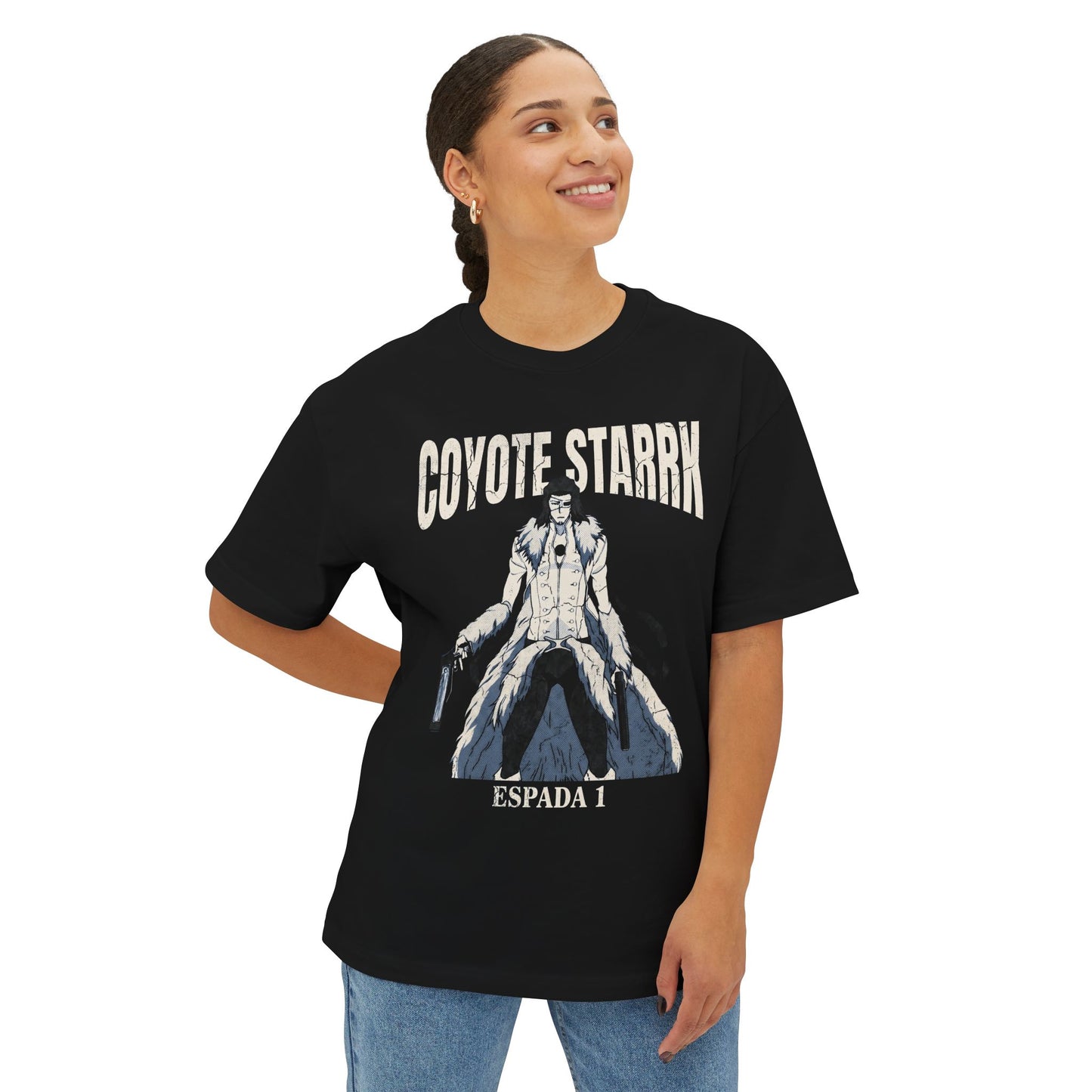 Coyote Starrk Vintage Bleach Bootleg Streetwear Tee - Oversized Premium Tee