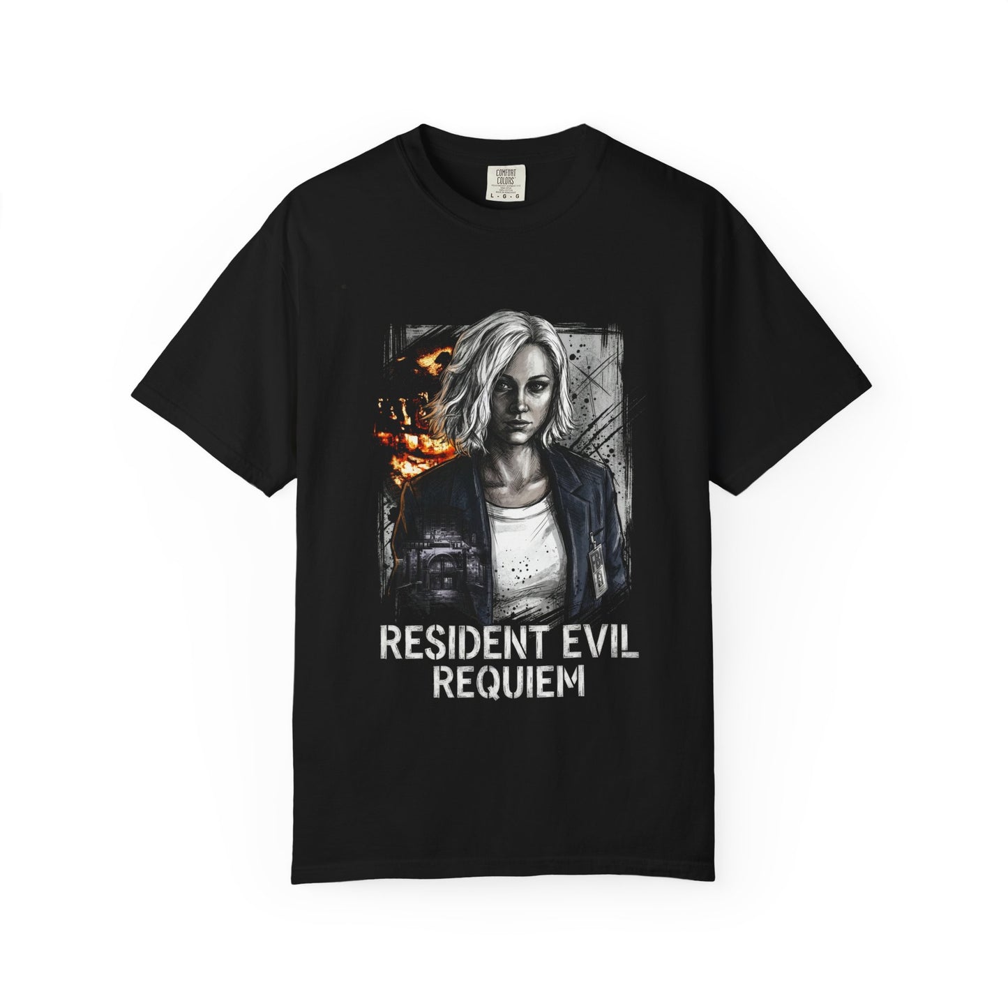 Resident Evil Requiem Grace Ashcroft Stealth No Combat Survivor Premium T-Shirt