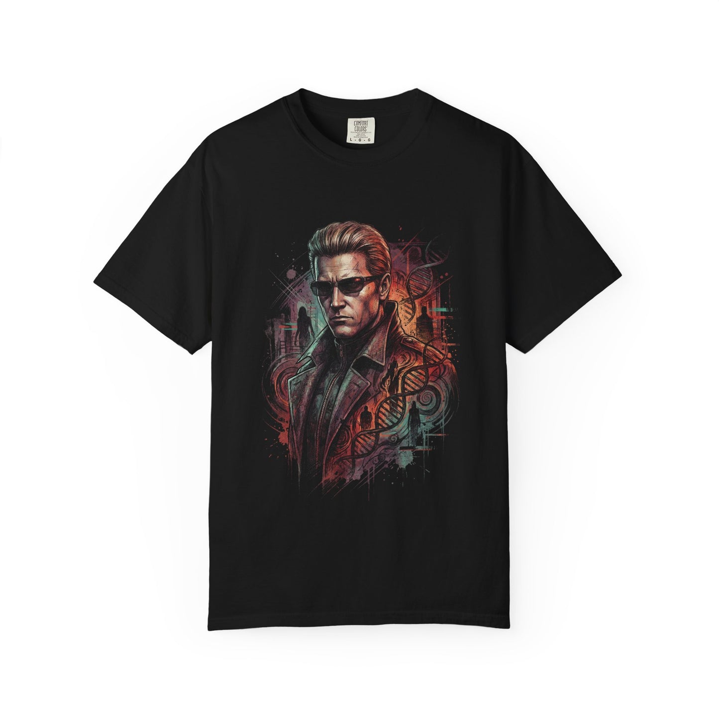 Resident Evil Albert Wesker Sunglasses Red Eyes Superhuman Design Premium T-Shirt