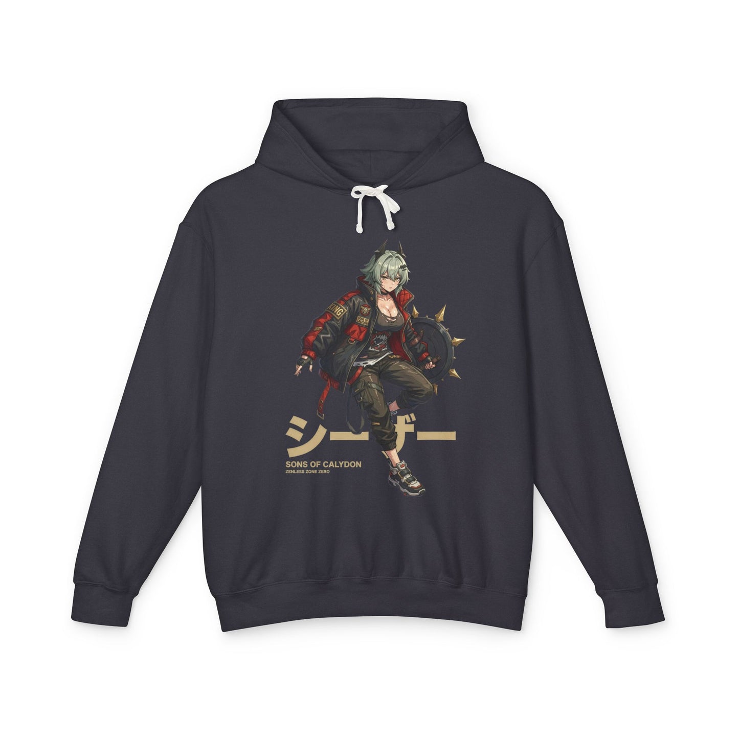 Caesar King Zenless Zone Zero Shield Warrior Fan Art Unisex Premium Hoodie