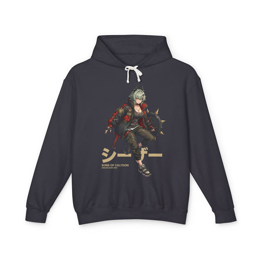 Caesar King Zenless Zone Zero Shield Warrior Fan Art Unisex Premium Hoodie