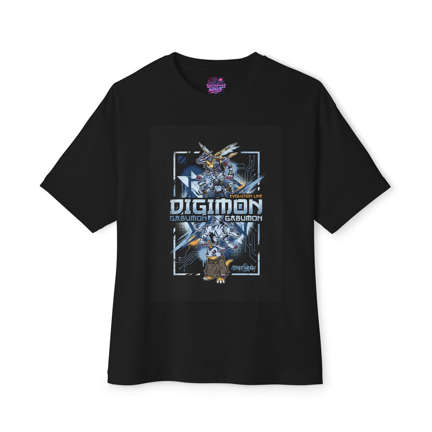 Gabumon and Evolutions: Matt’s Loyal Partner Premium Oversized Unisex T-Shirt