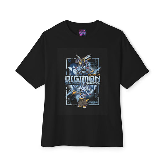 Gabumon and Evolutions: Matt’s Loyal Partner Premium Oversized Unisex T-Shirt