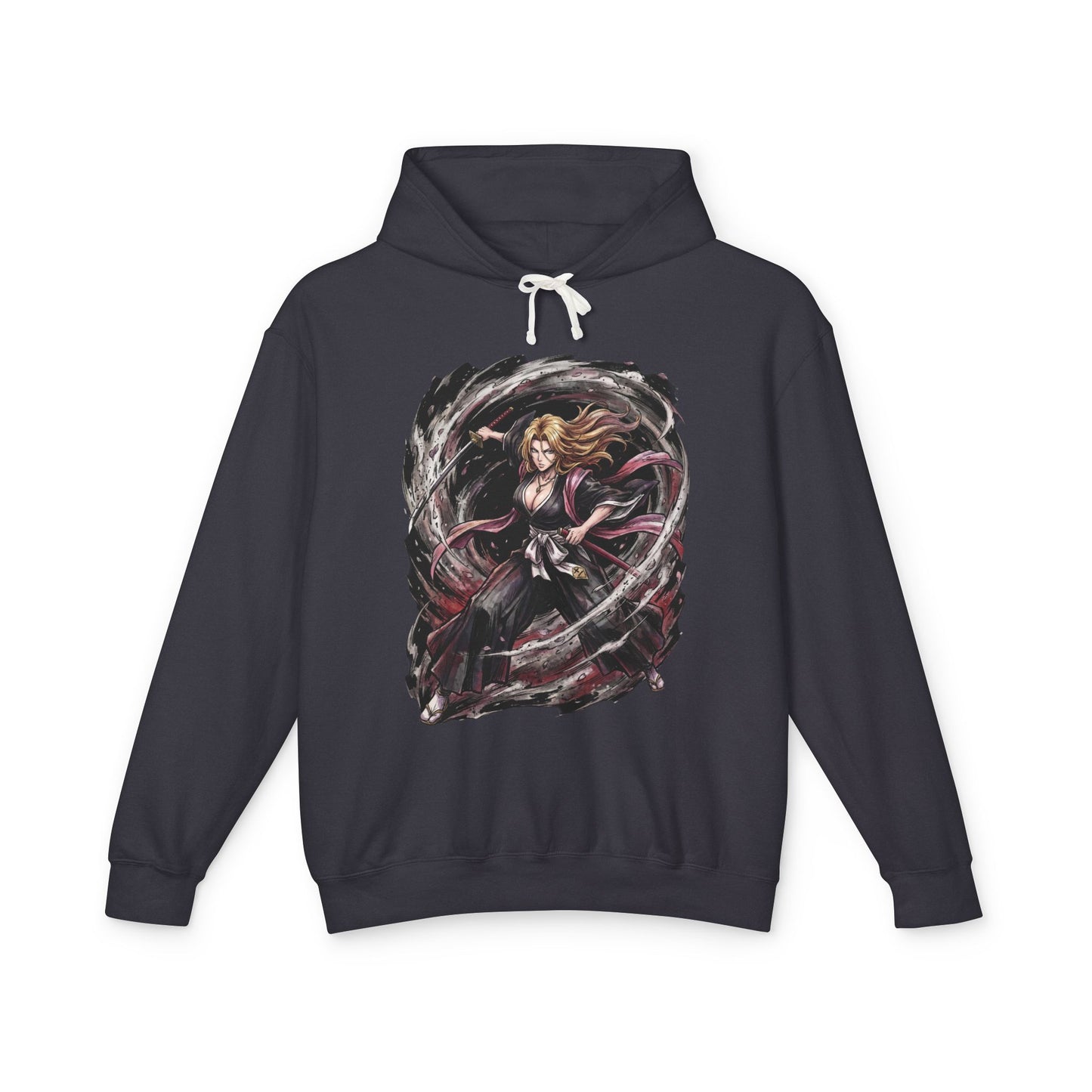 Bleach Rangiku Matsumoto Voluptuous Shinigami Pose Unisex Premium Hoodie