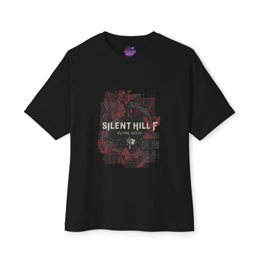 Silent Hill f Hinako Shimizu – 1960s Japanese Horror Legend Premium Oversized Unisex T-Shirt