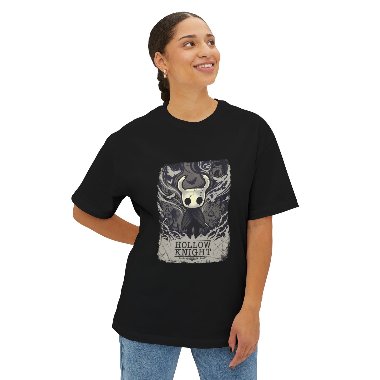 Hollow Knight Ghost: Nail & Soul Master Premium Oversized Unisex T-Shirt
