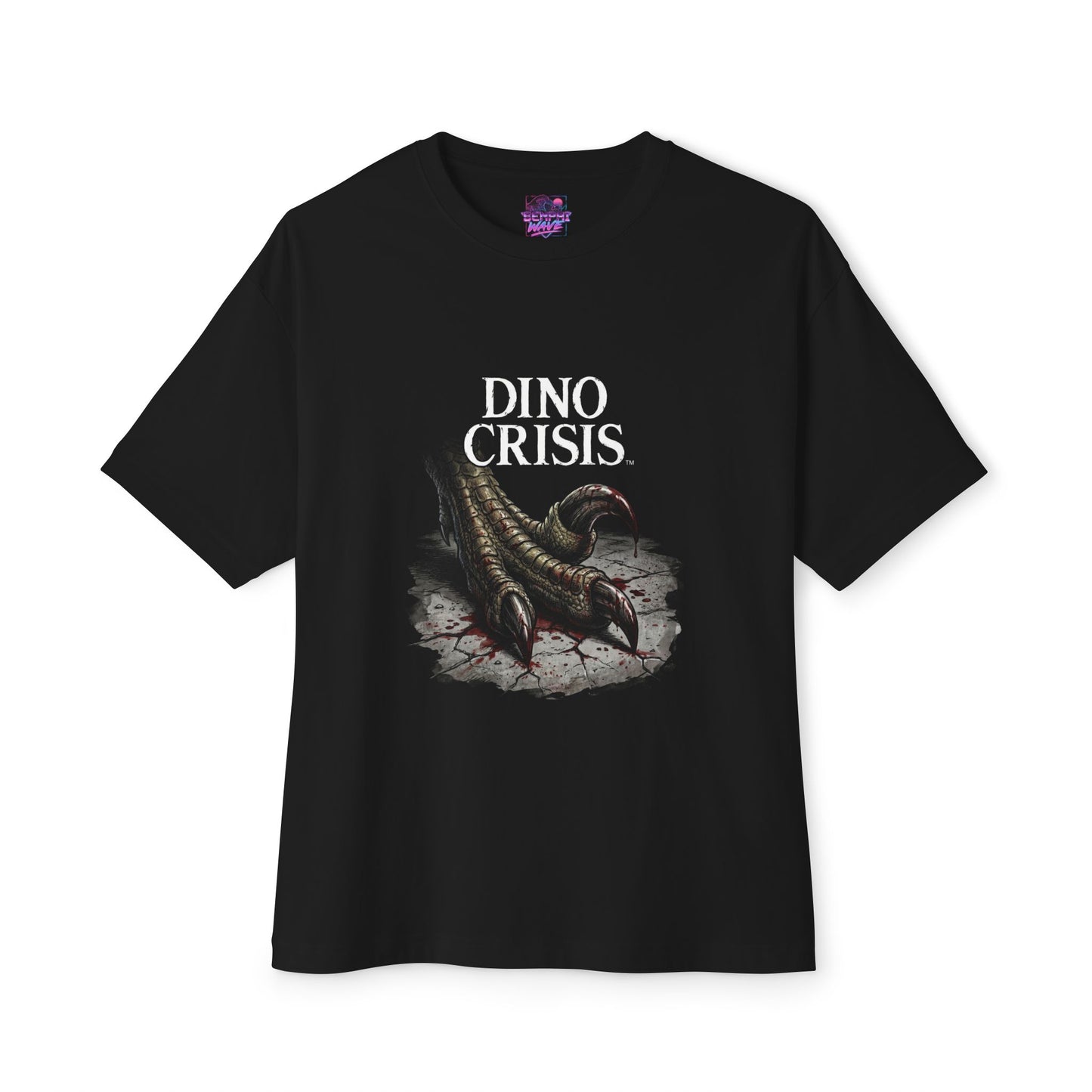 Dino Crisis Classic: Survival Horror Dinosaur Game Premium Oversized Unisex T-Shirt