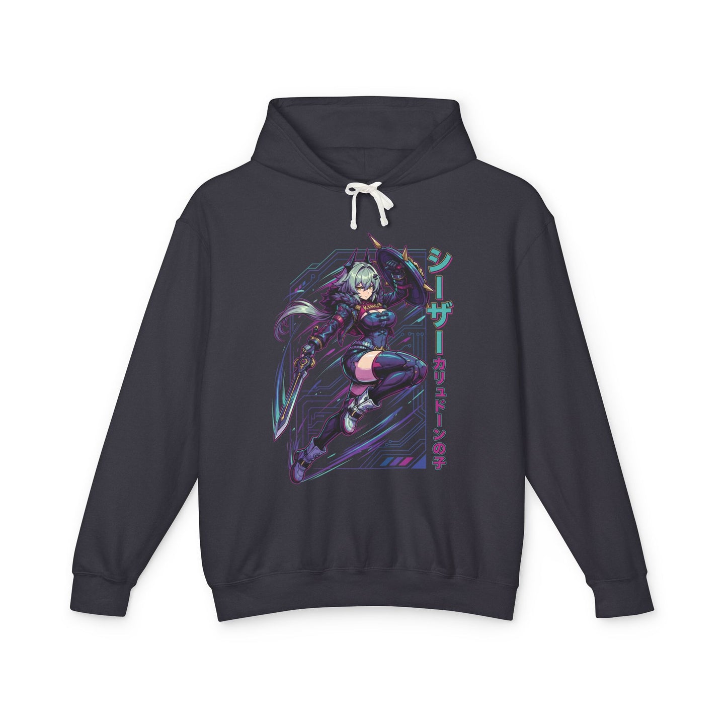 Caesar King Zenless Zone Zero Vaporwave Synth Art Unisex Premium Hoodie