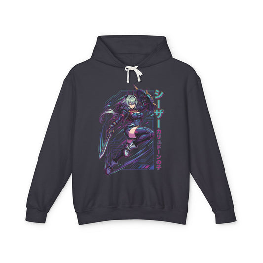 Caesar King Zenless Zone Zero Vaporwave Synth Art Unisex Premium Hoodie