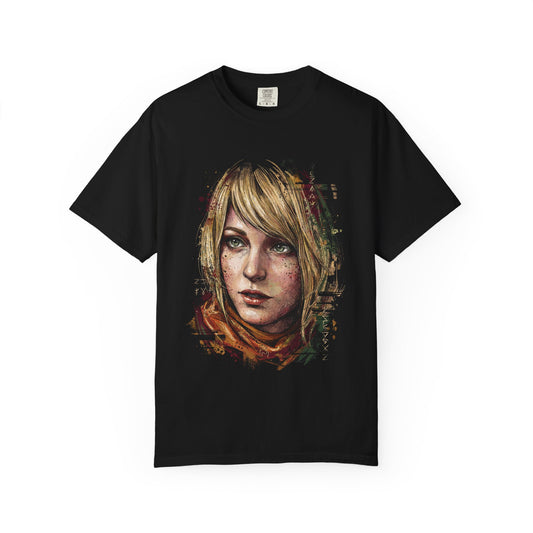Resident Evil 4 Ashley Graham President's Daughter Kidnapped Design Premium T-Shirt