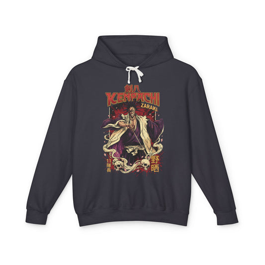 Kenpachi Zaraki Bleach Unshackled Power Portrait Unisex Premium Hoodie