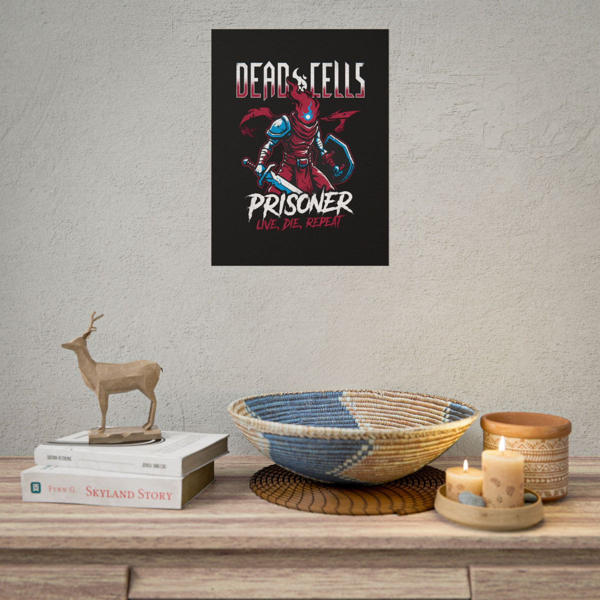 Dead Cells Prisoner Live Die Repeat Poster