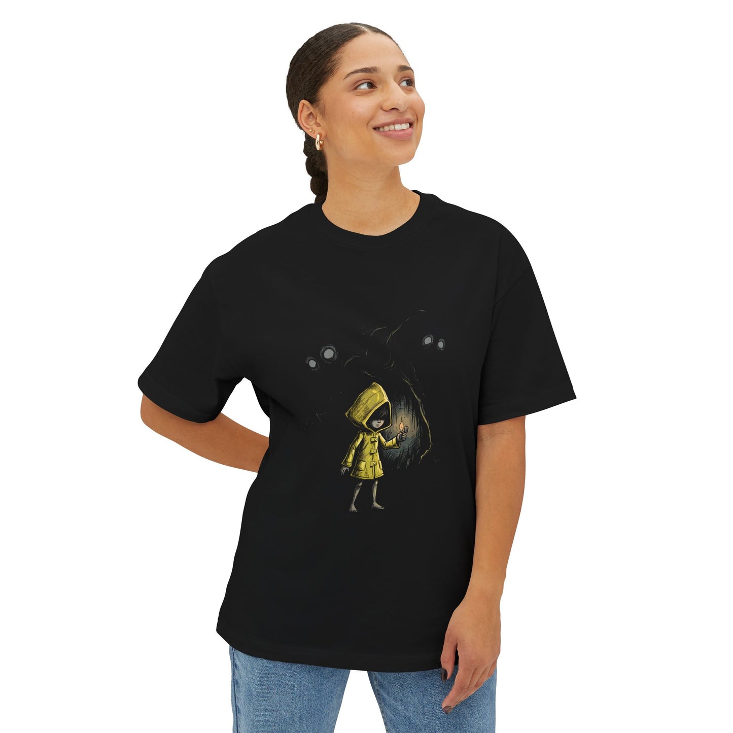 Little Nightmares Six Gaming Graphic Tee Premium Oversized Unisex T-Shirt