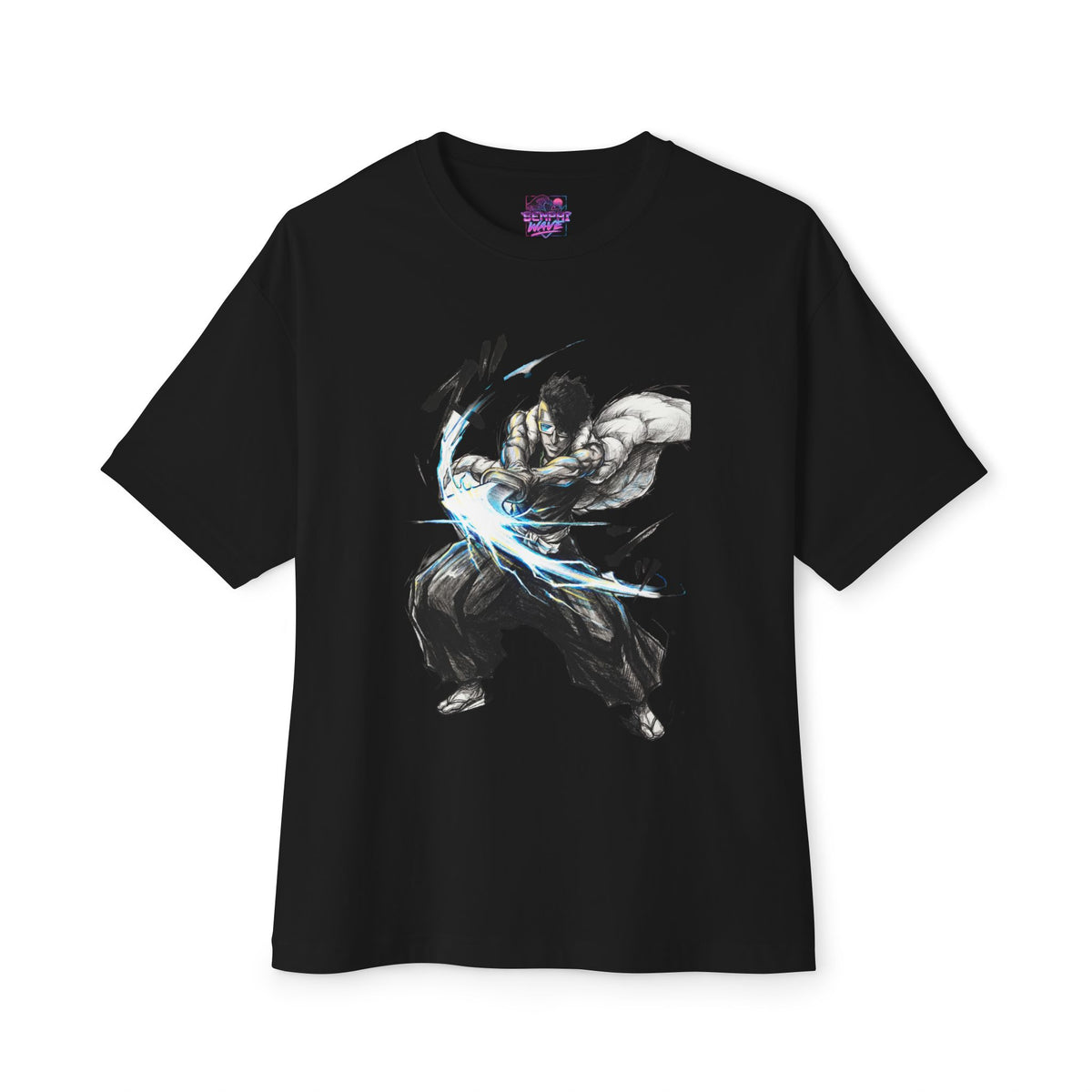 Bleach Ōetsu Nimaiya Puffer Jacket Sunglasses Art Premium Oversized Unisex T-Shirt