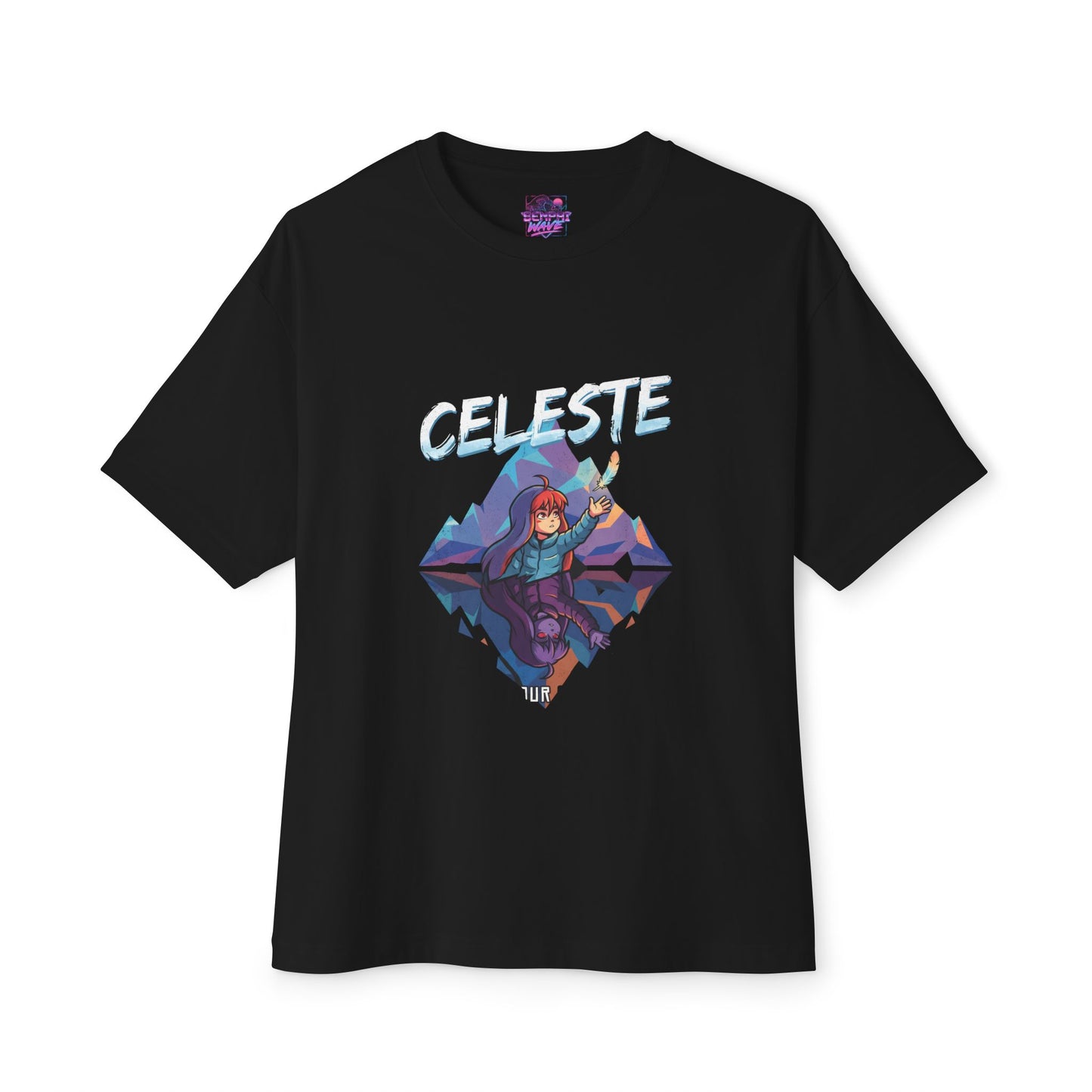Celeste: Badeline Dark Reflection Purple Hair Premium Oversized Unisex T-Shirt