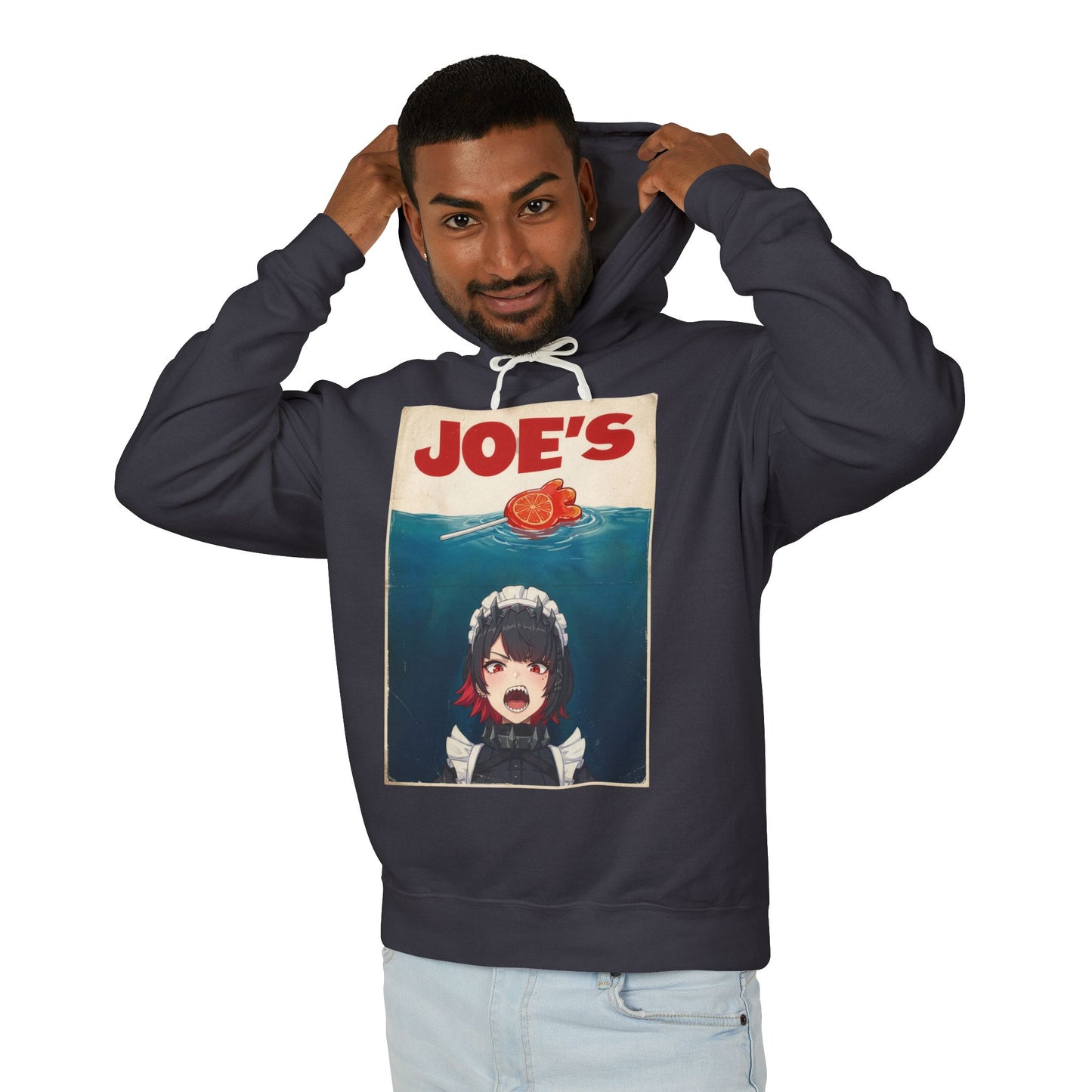 Ellen Joe Hello to My Jaws Fan Design – Zenless Zone Zero Shark Parody Poster Unisex Premium Hoodie