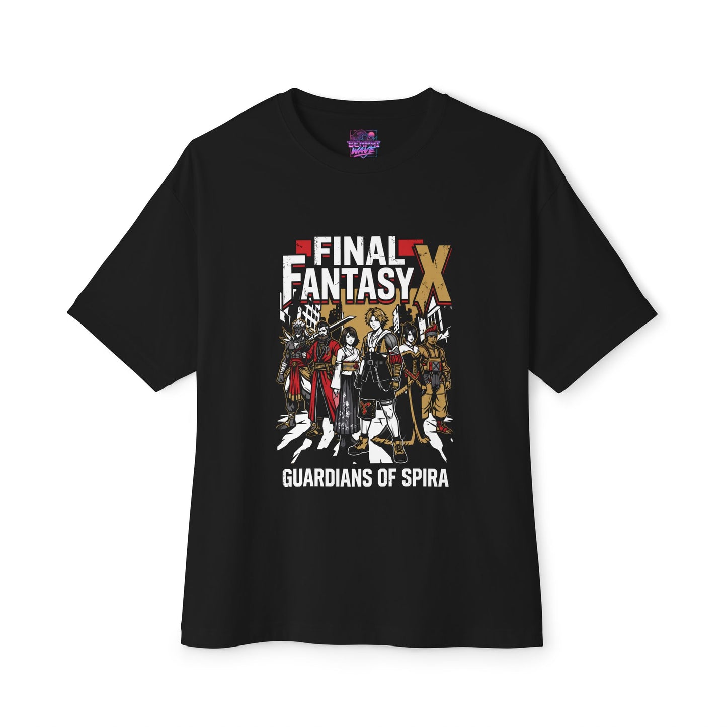 Final Fantasy X Blitzball Champion – Tidus Spira Hero Premium Oversized Unisex T-Shirt