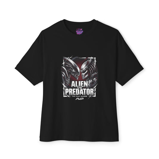 Alien vs Predator: Ultimate Hunter Showdown Premium Oversized Unisex T-Shirt