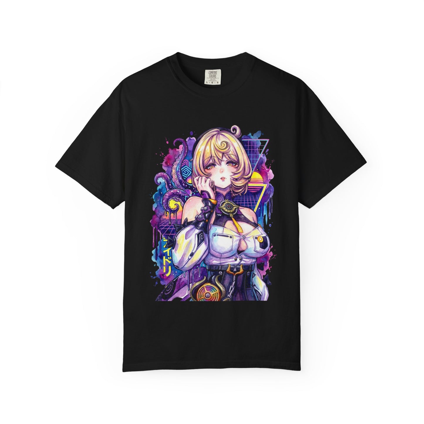 Zenless Zone Zero Yidhari High Risk HP Burn Vaporwave Design Premium T-Shirt